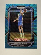 Chet Holmgren 2022 Panini Prizm Monopoly card