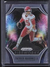 2019 Panini Prizm Fireworks Patrick Mahomes II #FW-PM card