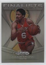 2024-25 Panini Prizm Deca Finalists Julius Erving #15 card