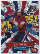 CJ Stroud 2023 Wild Card Alumination Comix card