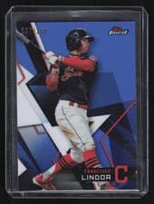 Francisco Lindor 2018 Topps Finest card
