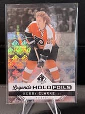 2024-25 SP Authentic Holofoil Legends Bobby Clarke #HFL-39 card