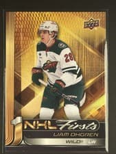 2024-25 Upper Deck NHL Firsts Liam Ohgren #NF-8 card