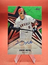 2026 Topps Baseball Stars Autographs Zach Neto #BSA-ZN card