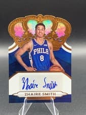Zhaire Smith 2018 Panini Crown Royale Crown Autographs Rookies card