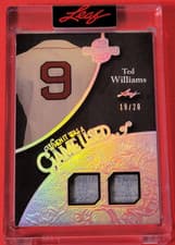 2025 Leaf Spectacular Baseball When it Was A Game Used Ted Williams #WU-27 card
