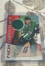 2024-25 SP Game Used New Grooves Logan Stankoven #NG-3 card