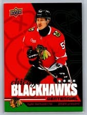 2025-26 Upper Deck Chicago Blackhawks Centennial Hobby Tyler Bertuzzi #21 card