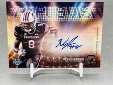 2025 Bowman University Chrome Campus Visit Autographs Nyck Harbor #CVA-NH card