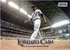 Lorenzo Cain 2019 Stadium Club card