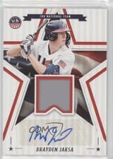 2025 Panini Stars & Stripes Signature Materials Brayden Jaksa #SSM-BJ card