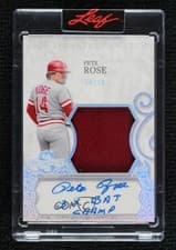 2025 Leaf Spectacular Baseball Signature Swatch Pete Rose #SS-PR1 card