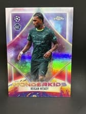 Reigan Heskey 2025 Topps Chrome UEFA Wonderkids card