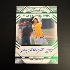 2025 Panini Flawless Flawless Signature Materials Max Muncy #1 card