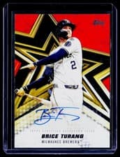 2026 Topps Baseball Stars Autographs Brice Turang #BSA-BT card