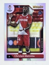 Chrislain Matsima 2021 Topps Merlin Chrome UEFA card
