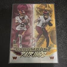 2025 Topps Signature Class Paramount Pairings Terry McLaurin #PP-16 card