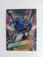 2024 Topps Chrome Logofractor Edition Future Stars Pete Crow-Armstrong #FSLE-2 card