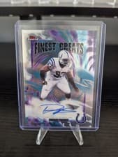 2025 Finest Finest Greats Autographs Dwight Freeney #FGA-DF card