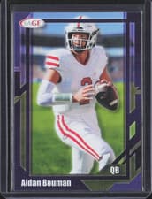 2026 SAGE Football Base Set Aidan Bouman #62 card