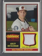 2026 Topps Heritage Clubhouse Collection Relics Adley Rutschman #CCR-ARU card