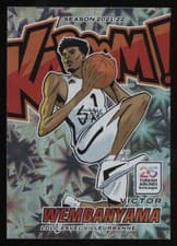 Victor Wembanyama 2024 Panini Crown Royale Euroleague Kaboom card