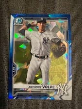 Anthony Volpe 2021 Bowman Sapphire card