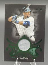 2026 Topps Tier One Shadow Relics Gary Sheffield #SR-GS card