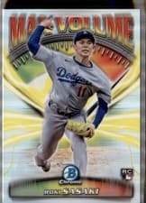 2025 Bowman Chrome Max Volume Roki Sasaki #MV-1 card