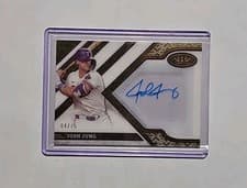 2025 Topps Tier One Clearly Perfect Autographs Josh Jung #CPA-JJ card