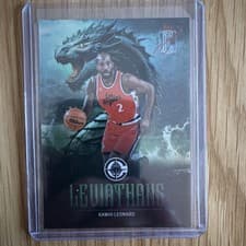 2025-26 Topps Signature Class Leviathans Kawhi Leonard #LEV-8 card