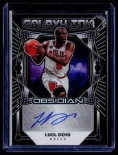 2024-25 Panini Obsidian Galaxy Ink Luol Deng #GI-DNG card