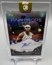 2025-26 Topps 3 Raindrops Signatures Jarace Walker #RS-JW card