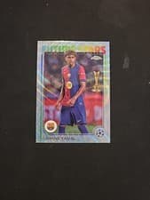 Lamine Yamal 2024 Topps Chrome UEFA card