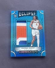 2024-25 Panini Obsidian Eclipse Materials Pacome Dadiet #EM-PDN card
