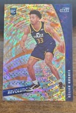 Elijah Hughes 2020 Panini Revolution card