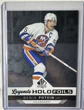 2024-25 SP Authentic Holofoil Legends Denis Potvin #HFL-2 card