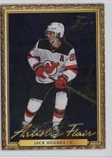 2025-26 Flair Artistic Flair Jack Hughes #AF-17 card