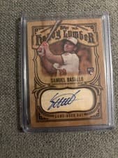 2026 Topps Heavy Lumber Autograph Relics Samuel Basallo #HL2-SB card