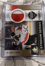 2024-25 SP Game Used 2024 Stadium Series Fabrics Travis Sanheim #GSF-15 card