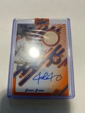 2025 Topps Pristine Pristine Pieces Autograph Relics Josh Jung #PPAR-JJ card