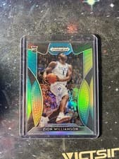 Zion Williamson 2019 Panini Prizm Draft Picks card