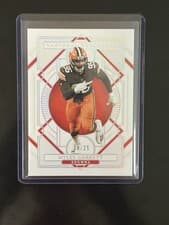 Myles Garrett 2020 Panini National Treasures card