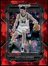 Chet Holmgren 2023 Panini Prizm Draft Picks card