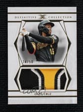 2025 Topps Definitive Collection Jumbo Relic Collection Oneil Cruz #DJRC-OC card