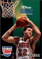 Chris Dudley 1992-93 SkyBox Base Set card