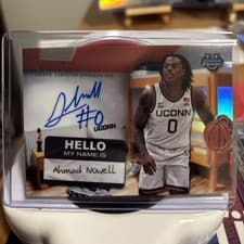 Ahmad Nowell 2024-25 Bowman University Chrome Campus Dorm Signatures card