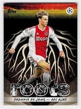 2025-26 Topps UEFA Club Competitions Roots Frenkie de Jong #RT-7 card