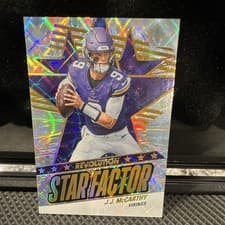 2025 Panini Revolution Star Factor J.J. McCarthy #1 card
