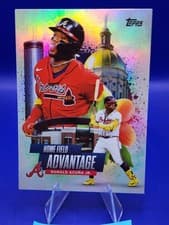 Ronald Acuna Jr. 2025 Topps Home Field Advantage card